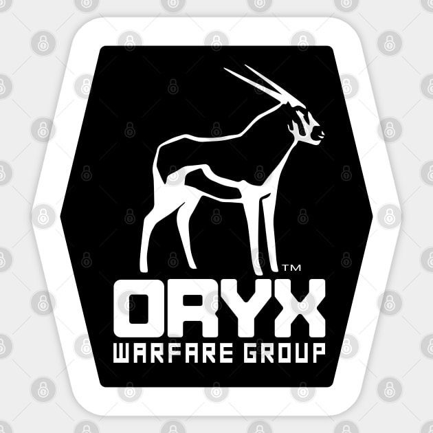 Elysium Oryx Warfare Group Sticker by Jack Ryan